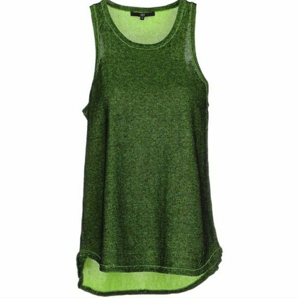 🍂SALE🍁Tibi neon green top - Picture 3 of 5